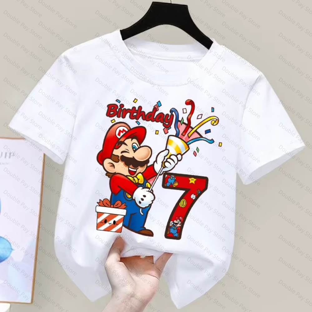 Summer Edition Clothing - Kaos Ulang Tahun Anak Motif Kartun