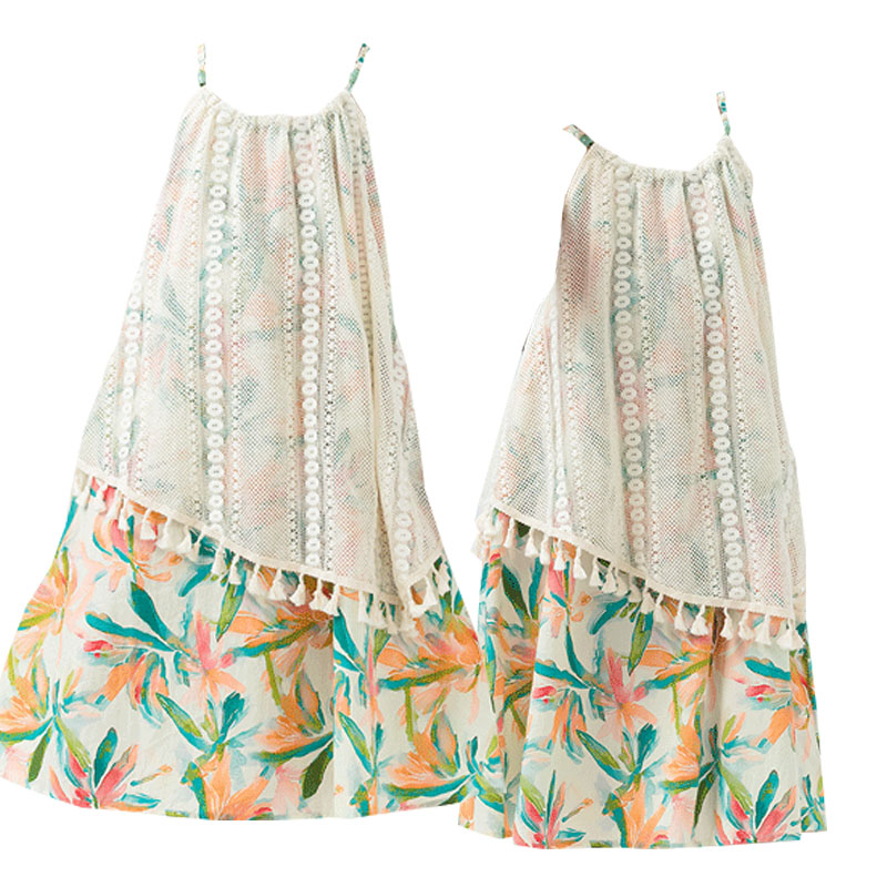 Summer Clothing Drawing For Kids - Gaun Kasual Anak Perempuan Model Rumbai