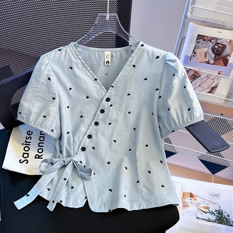 Summer Youth Clothing - Pakaian Wanita Blus Pemuda Gambar Cetak