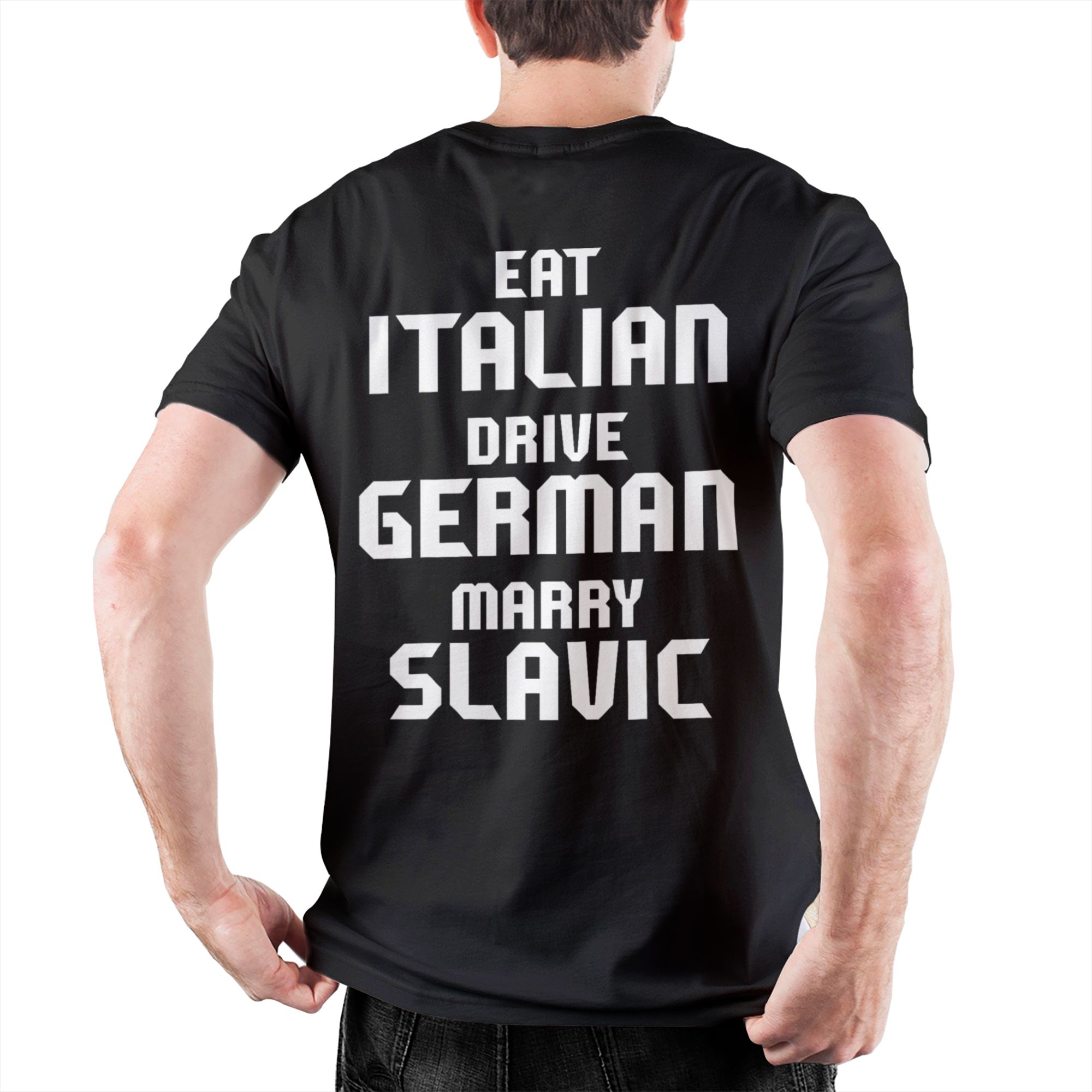 Summer Clothing Drive - Kaos Pria Lucu Bertema Italia, Jerman,