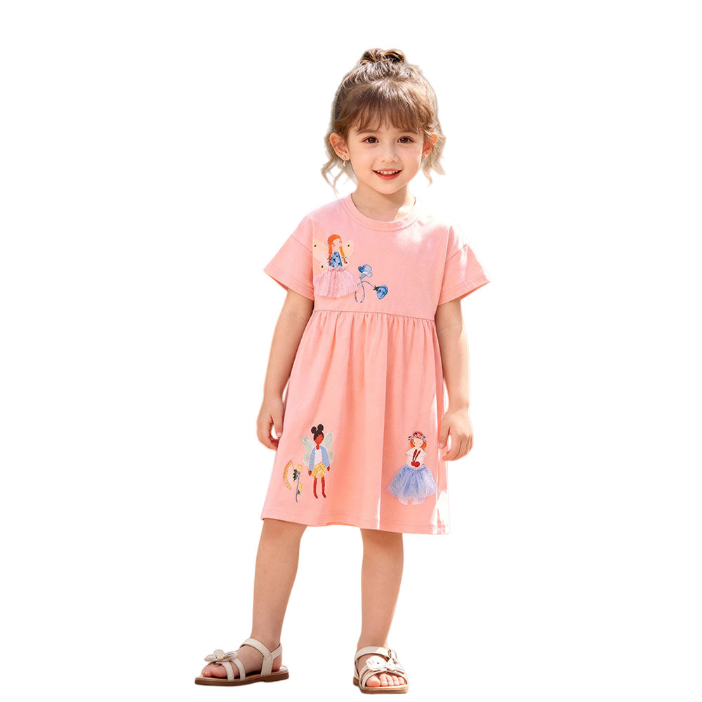 Summer Clothing Drawing For Kids - Gaun Musim Panas Lengan Pendek untuk