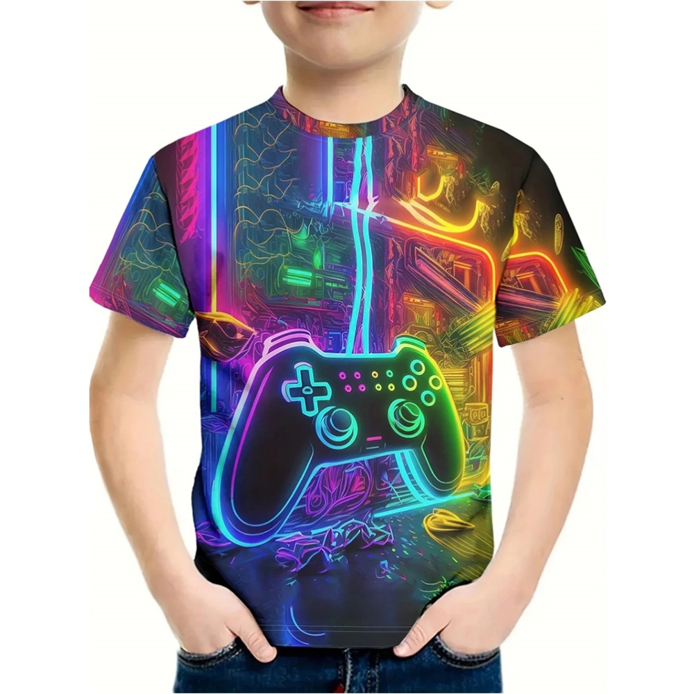 Summer Clothing Drawing For Kids - T-Shirt untuk Anak Laki-laki Kaus Anak