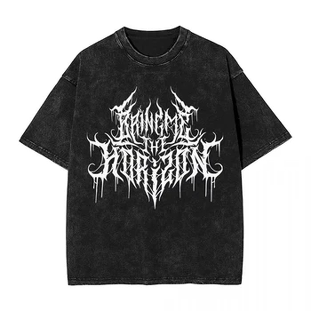 Summer Clothing Logo - Kaos Pria BMTH Bring Me The