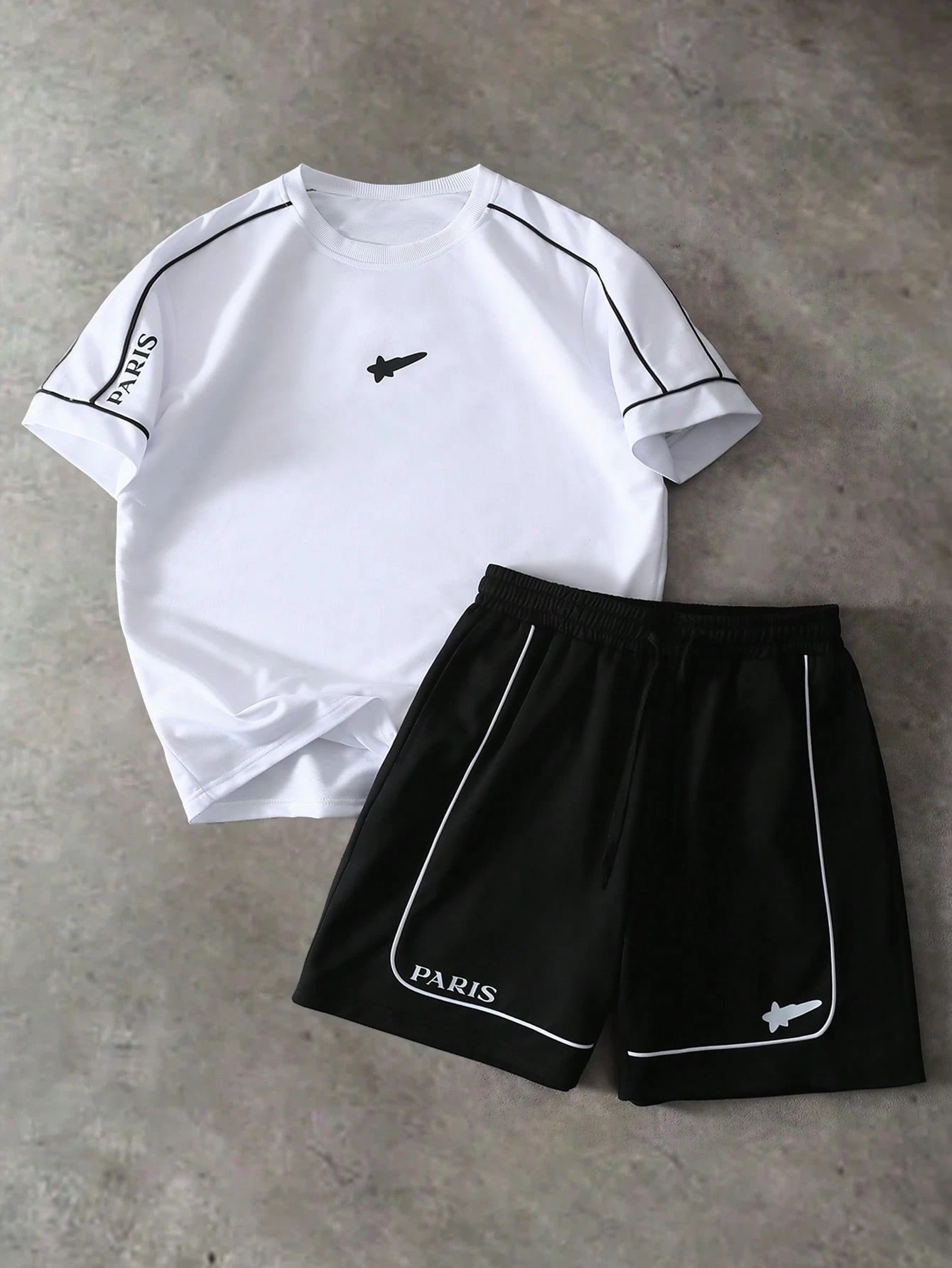 Summer Clothes Fashion - Setelan Kaos Pendek dan Celana Pendek