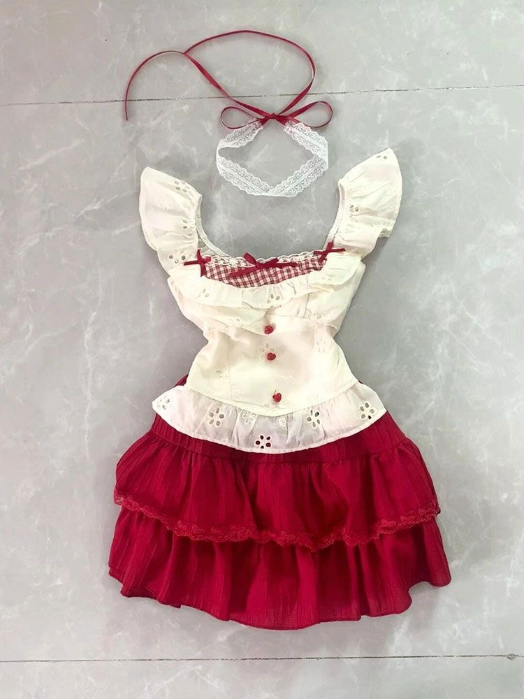 Summer Alt Clothing - Set Dua Potong Tambal Sulam Manis
