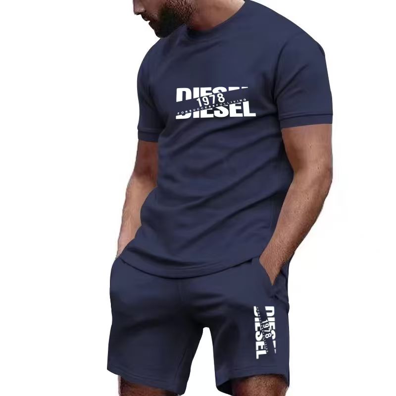 Summer Clothes Fashion - Setelan kaos dan celana pendek pria