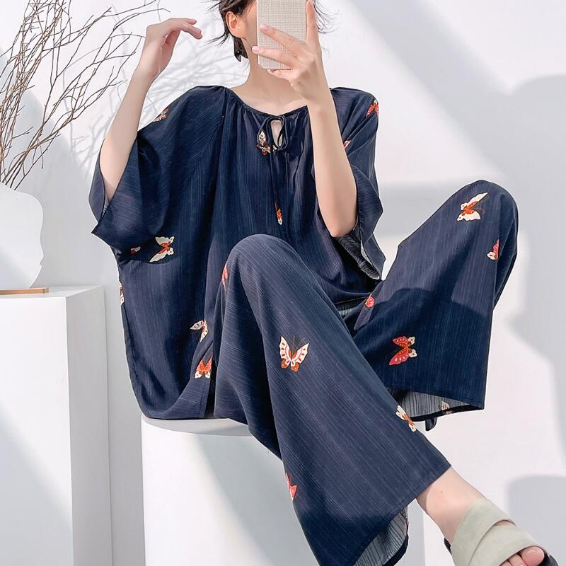 Summer Clothes Fashion - Set Pakaian Tidur Wanita Musim Semi
