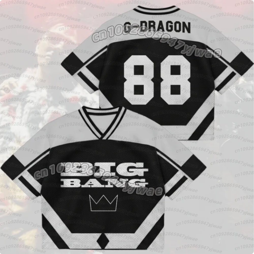 Summer Clothing Modest - Kaos Jersey Jaring Campuran BigBang 2026