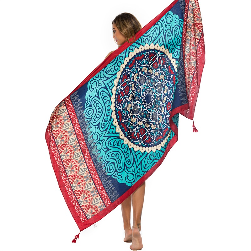 Sarong Pareo Wrap - 2018 Baru 90X180 Cm Katun Twill
