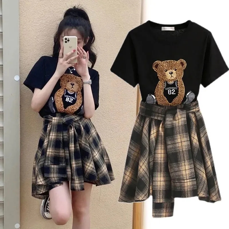 Summer Clothing Aesthetic - Rok Wanita Musim Panas dan Set