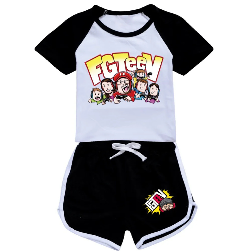 Summer Clothing Boys - AIAI 2025Fgteeve Pakaian Anak Laki-laki Perempuan