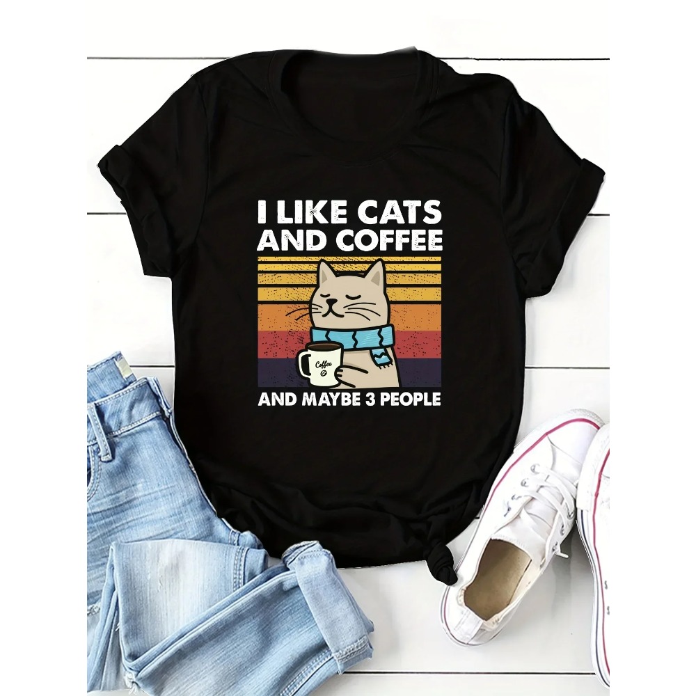 Summer Clothing Aesthetic - Pakaian Wanita Lengan Pendek Leher T-shirt