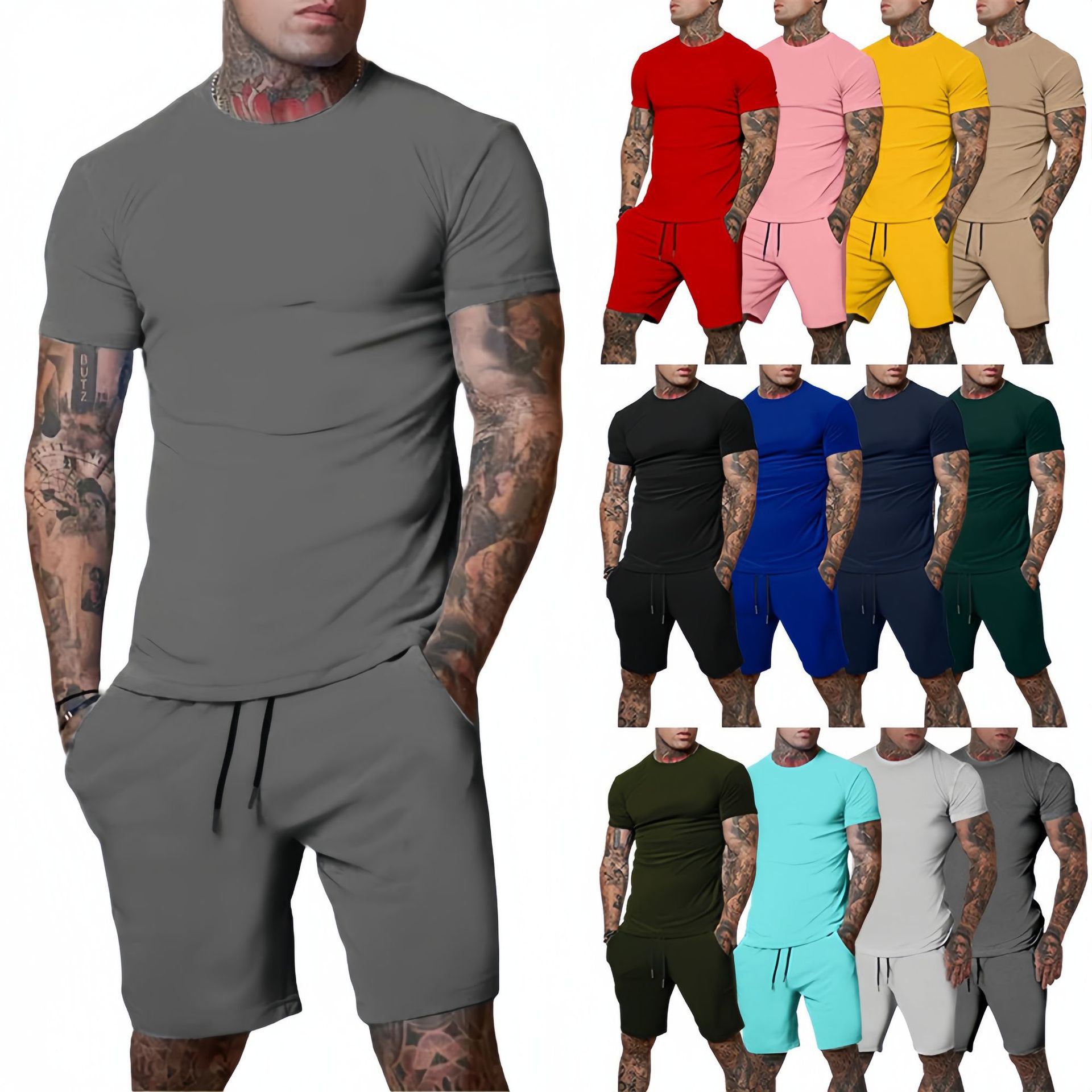Summer Clothes Fashion - Setelan Olahraga Luar Ruangan Musim Panas