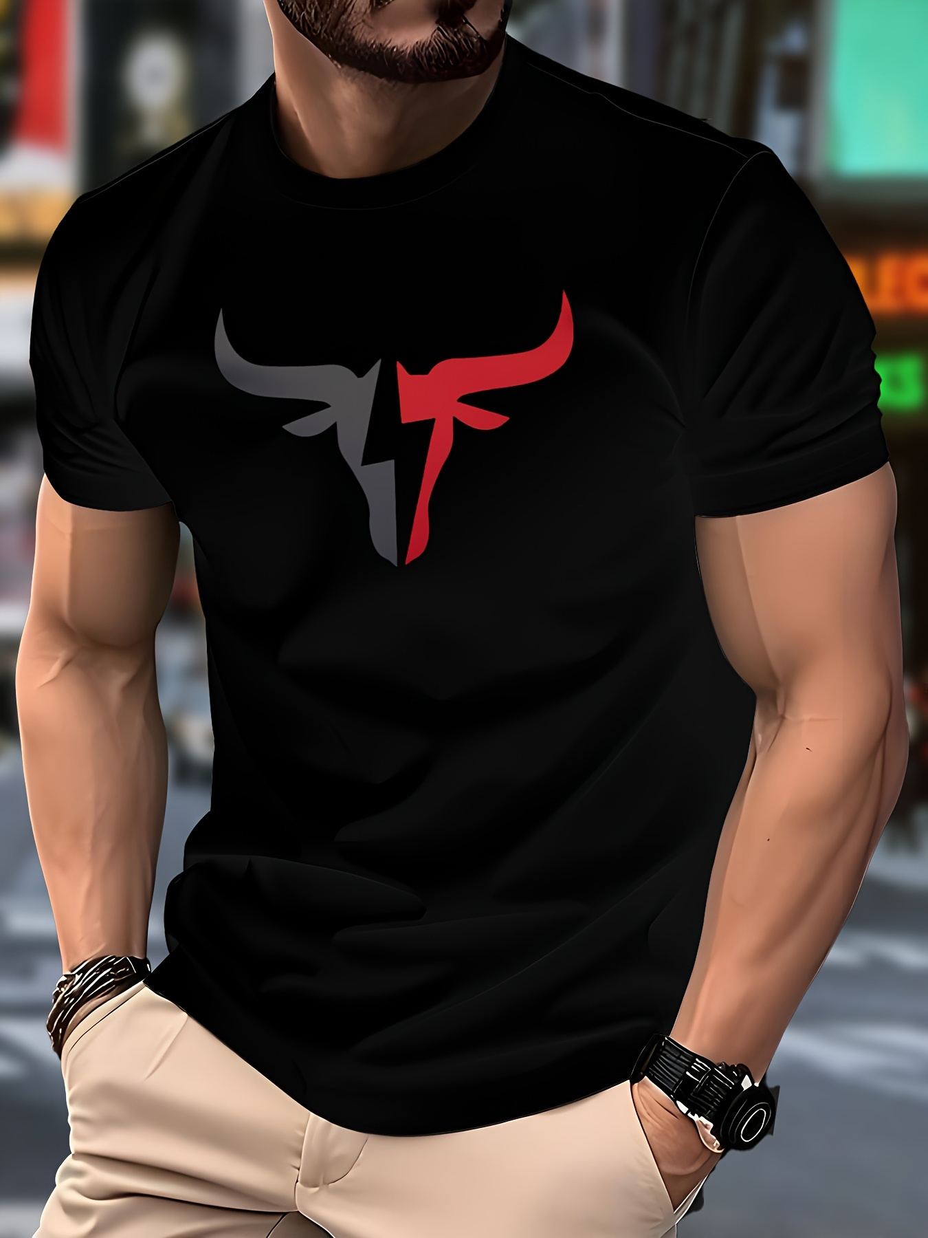 Summer Clothing Range - Kaos Grafis Men'S 180 Long Range