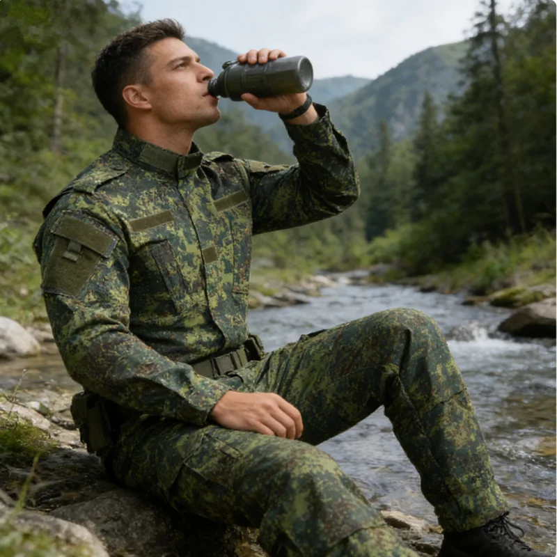 Set Seragam Taktis ACU Grid 3  - Summer Clothing Sets Men ulasan dan harga