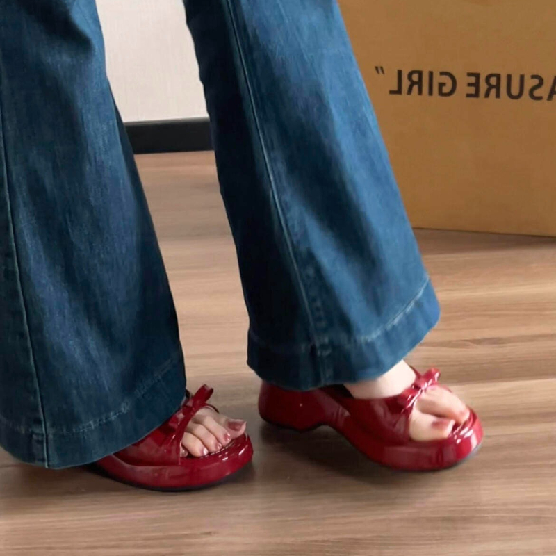 Sandal Wanita Hak Wedges Platf - Summer Clothing Modest ulasan dan harga