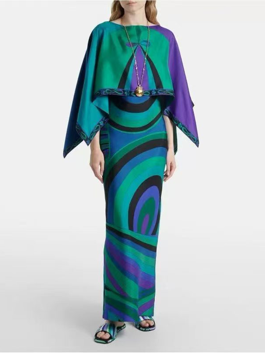 VGH Set Dua Potong Motif Abstr - Summer Alt Clothing ulasan dan harga