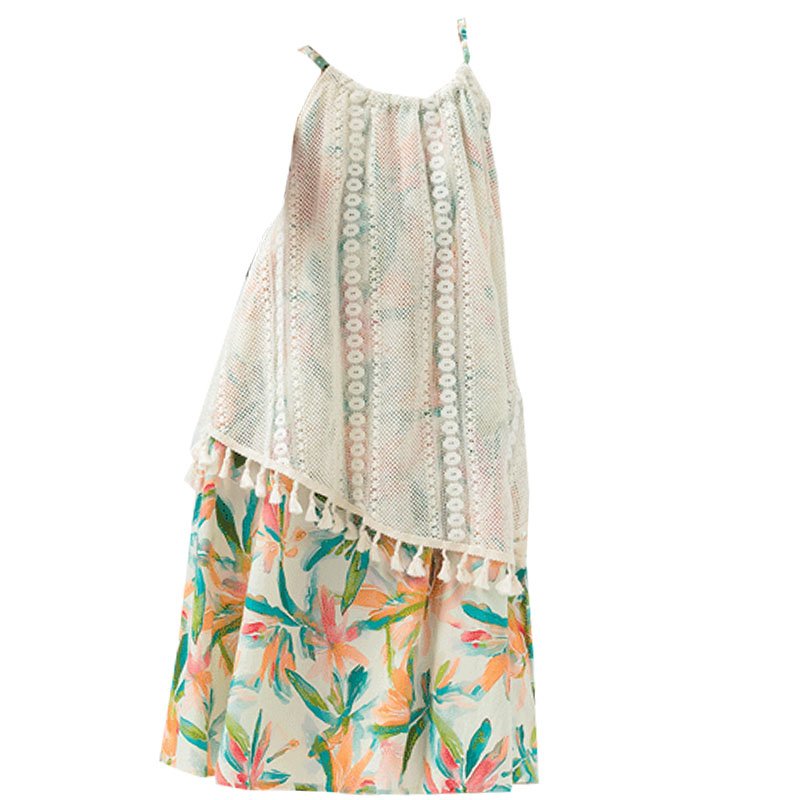 Gaun Kasual Anak Perempuan Mod - Summer Clothing Drawing For Kids ulasan dan harga