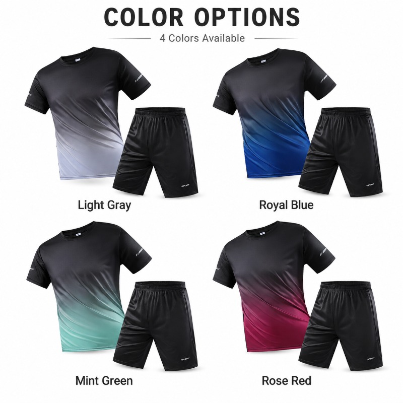 Set Pakaian Olahraga Pria Cepa - Summer Clothing Sets Men ulasan dan harga