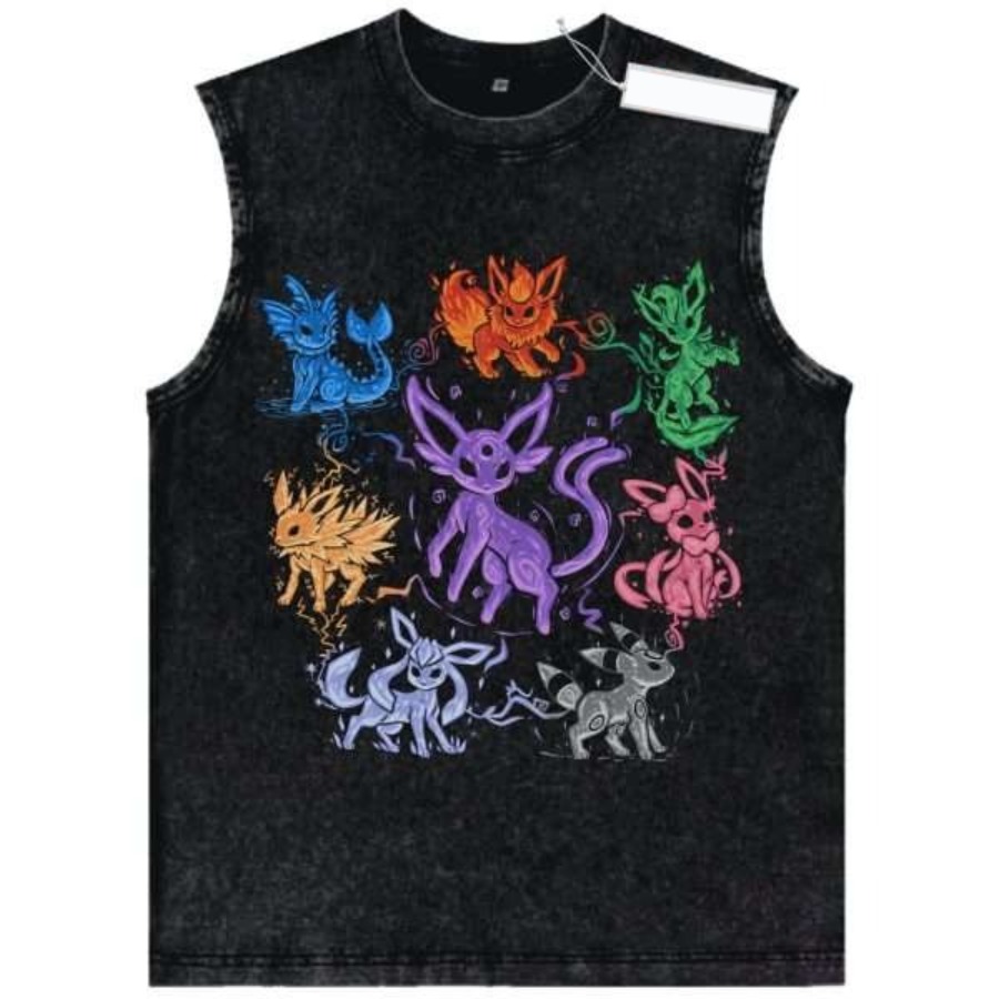 Tank Top Karakter Pokemon Vint - Summer Edition Clothing ulasan dan harga