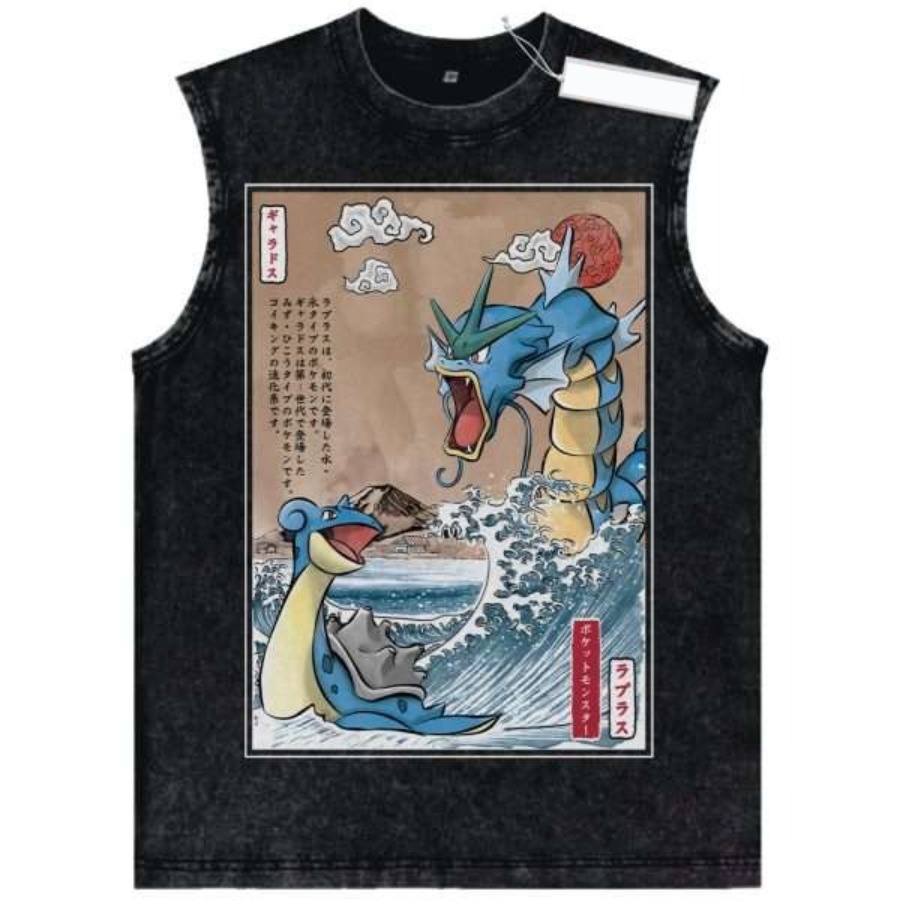 Tank Top Karakter Pokemon Vint - Summer Edition Clothing ulasan dan harga