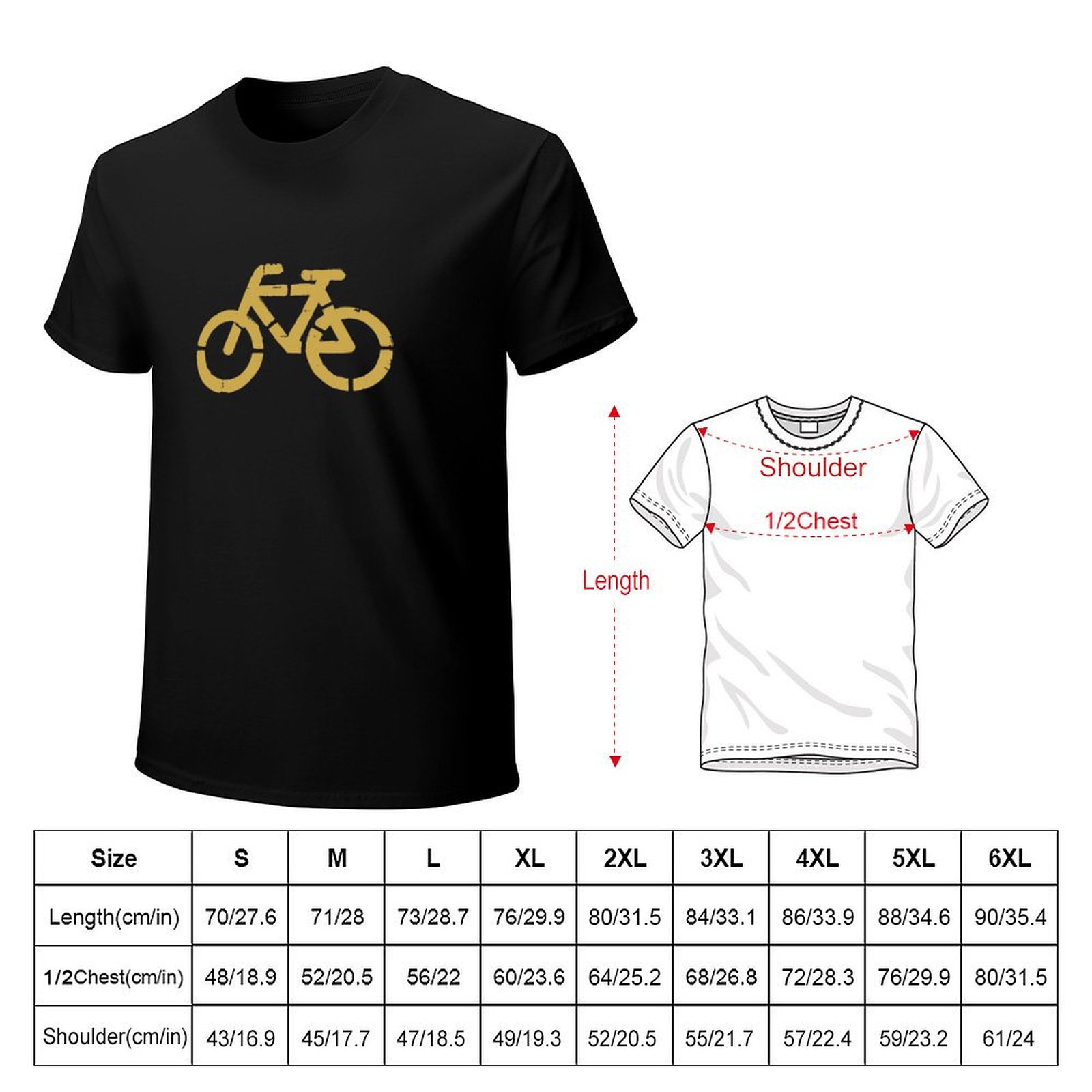 T-Shirt lalu lintas sepeda T-S - Summer Clothing Aesthetic ulasan dan harga