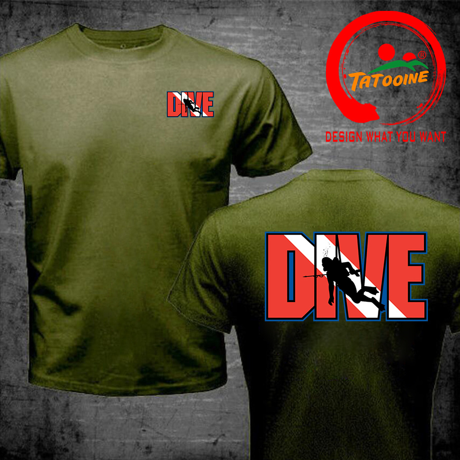 T-Shirt Scuba Drive yang menga - Summer Clothing Drive ulasan dan harga