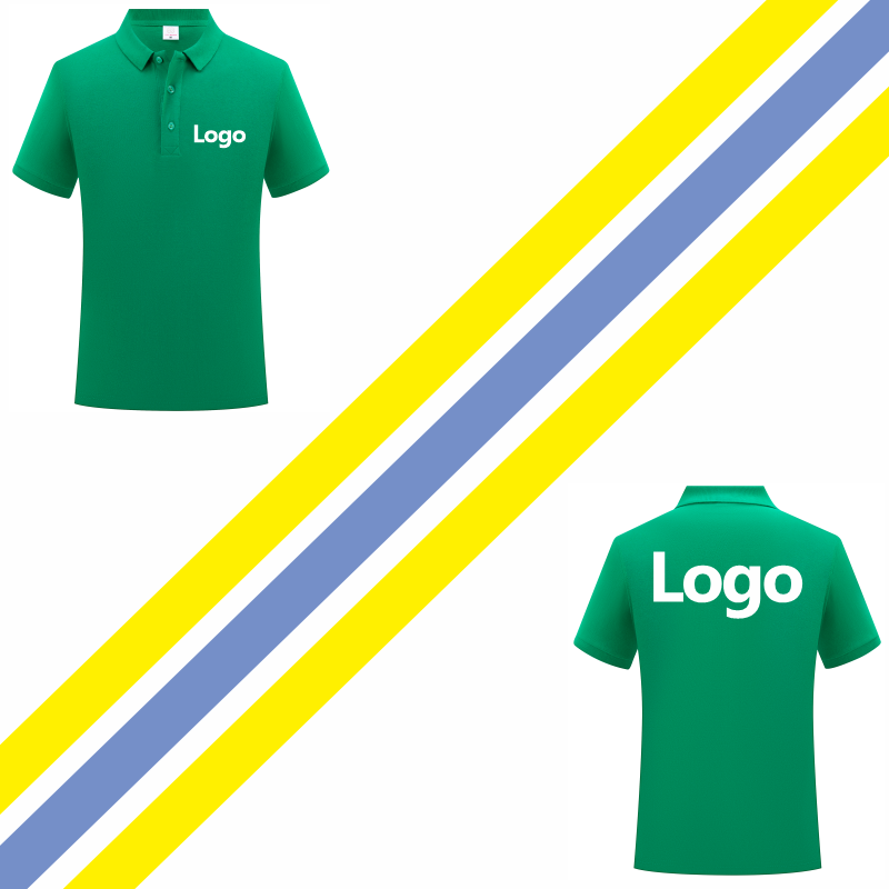 KAISING Kemeja Polo Katun Murn - Summer Clothing Logo ulasan dan harga