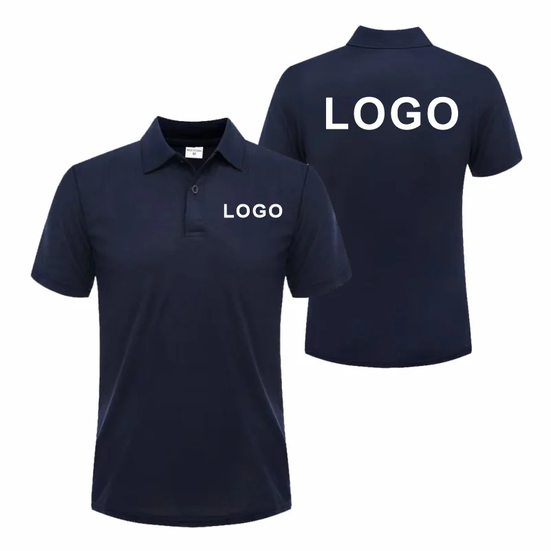 Kaos Polo Logo Kustom Kasual M - Summer Clothing Logo ulasan dan harga