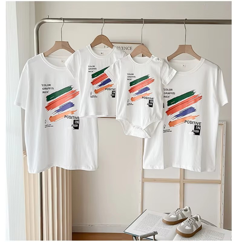 Kaos Keluarga Seragam Musim Pa - Summer Clothing Drawing For Kids ulasan dan harga
