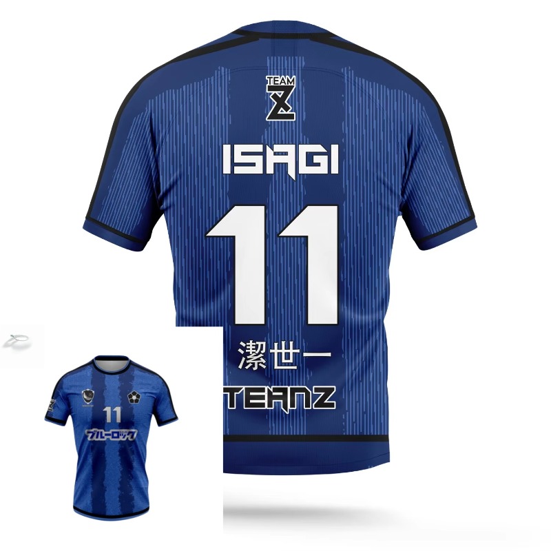 Kaos Klub TEAM-Z Blue Lock Mus - Summer Edition Clothing ulasan dan harga