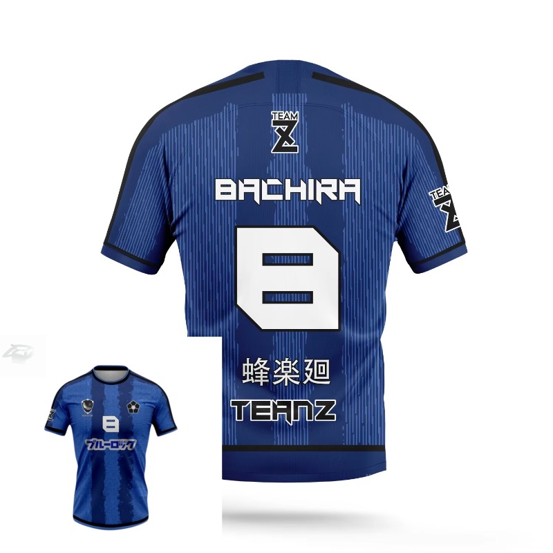 Kaos Klub TEAM-Z Blue Lock Mus - Summer Edition Clothing ulasan dan harga
