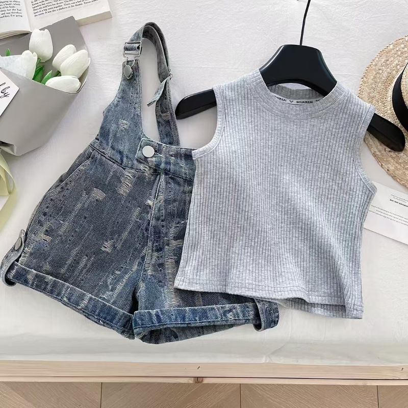 Set Pakaian Anak-anak Kaus Tan - Summer Clothing Drawing For Kids ulasan dan harga