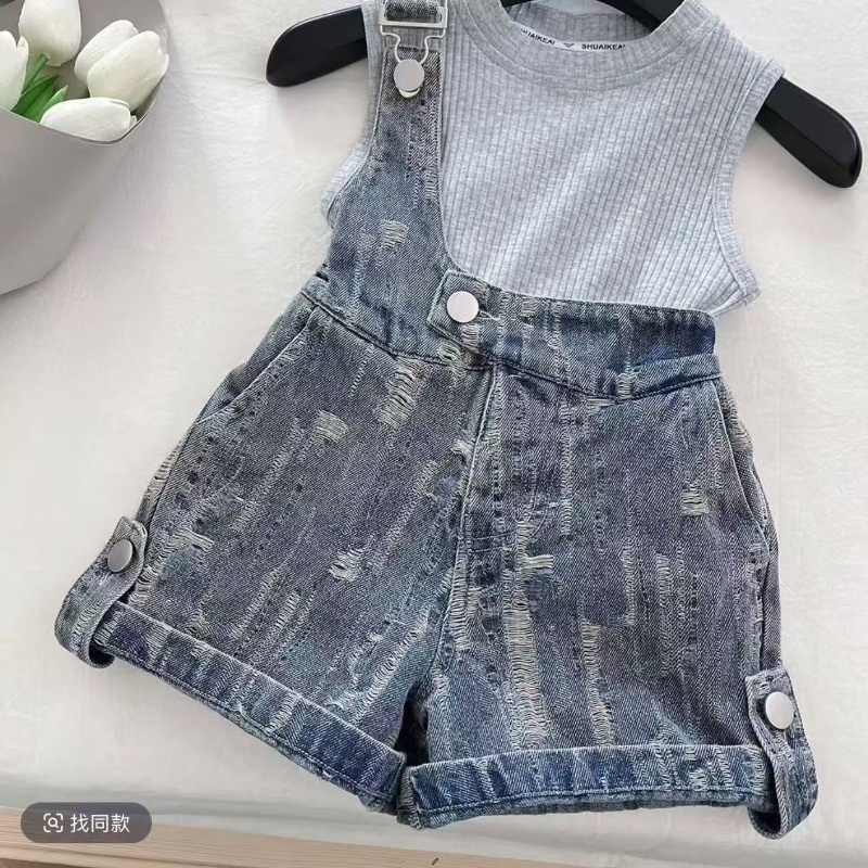 Set Pakaian Anak-anak Kaus Tan - Summer Clothing Drawing For Kids ulasan dan harga