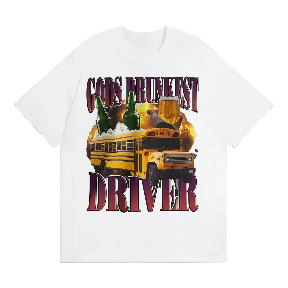 Kaos Humor Pengemudi Terlalu M - Summer Clothing Drive ulasan dan harga
