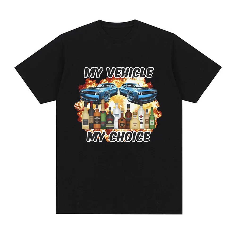 Kaus My Vehicle My Choice Lucu - Summer Clothing Drive ulasan dan harga