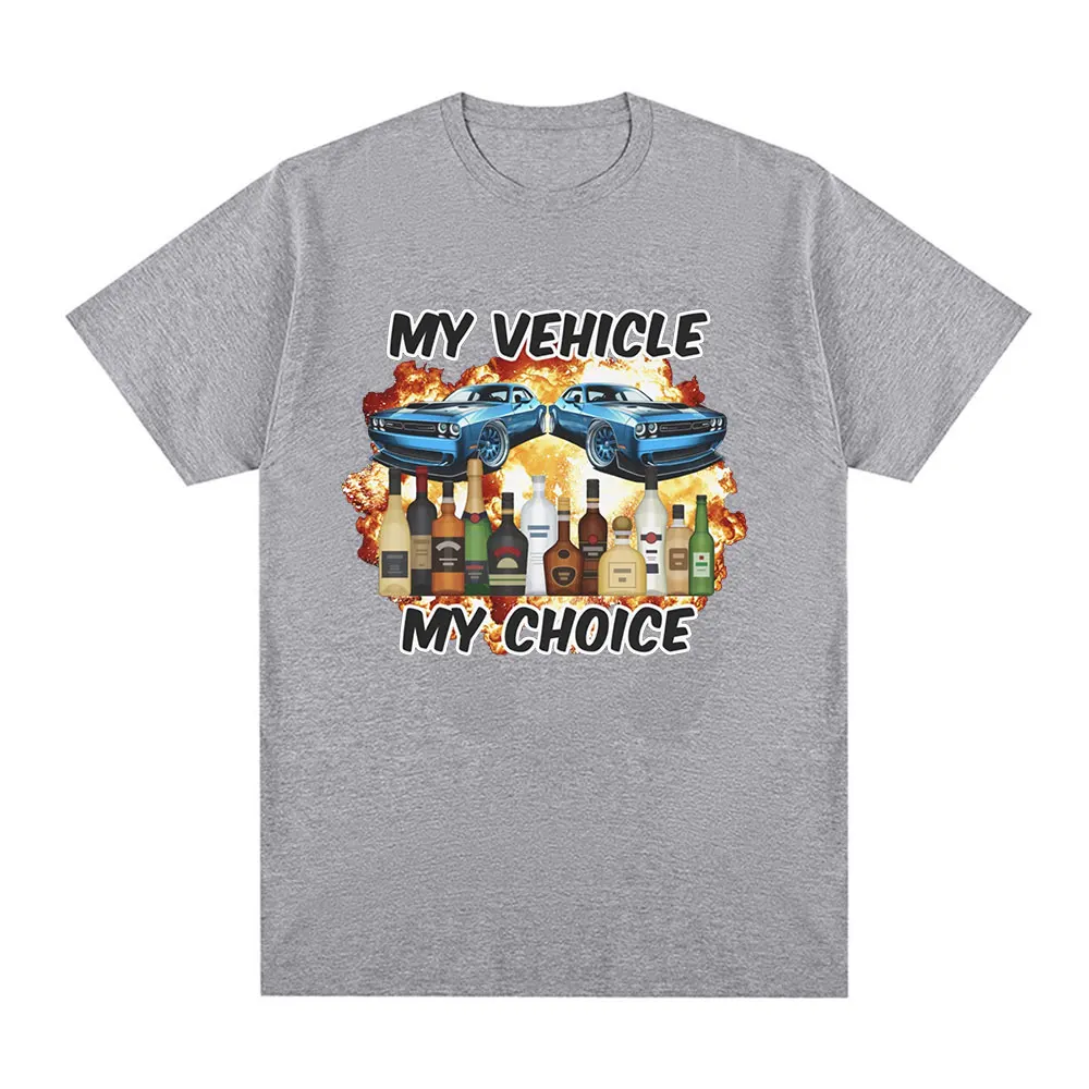 Kaus My Vehicle My Choice Lucu - Summer Clothing Drive ulasan dan harga