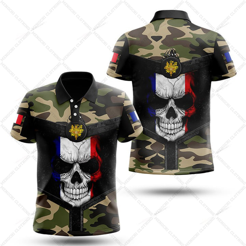 Kaos Polo Grafis Bendera Pranc - Summer Clothing Boys ulasan dan harga