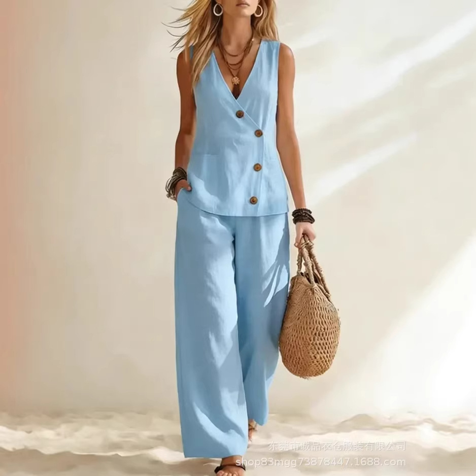 Setelan Celana Wanita Musim Pa - Zara Summer Clothing For Women ulasan dan harga
