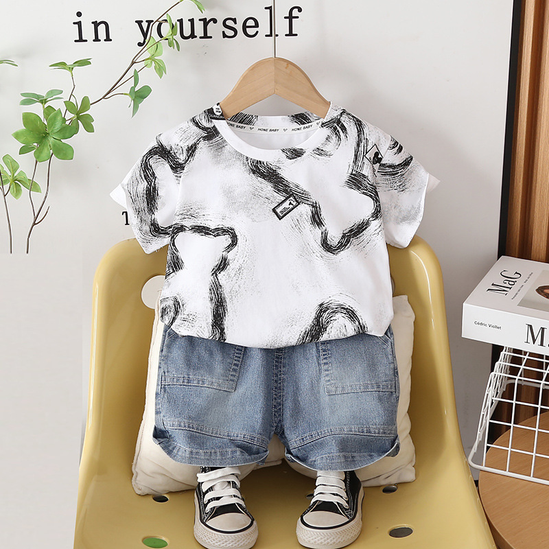 Pakaian Anak Laki-laki Balita  - Summer Clothing Drawing For Kids ulasan dan harga
