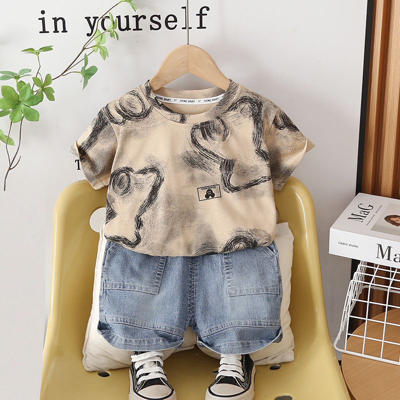 Pakaian Anak Laki-laki Balita  - Summer Clothing Drawing For Kids ulasan dan harga