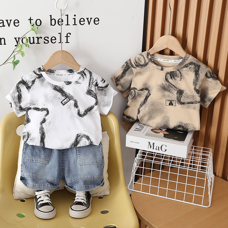 Pakaian Anak Laki-laki Balita  - Summer Clothing Drawing For Kids ulasan dan harga