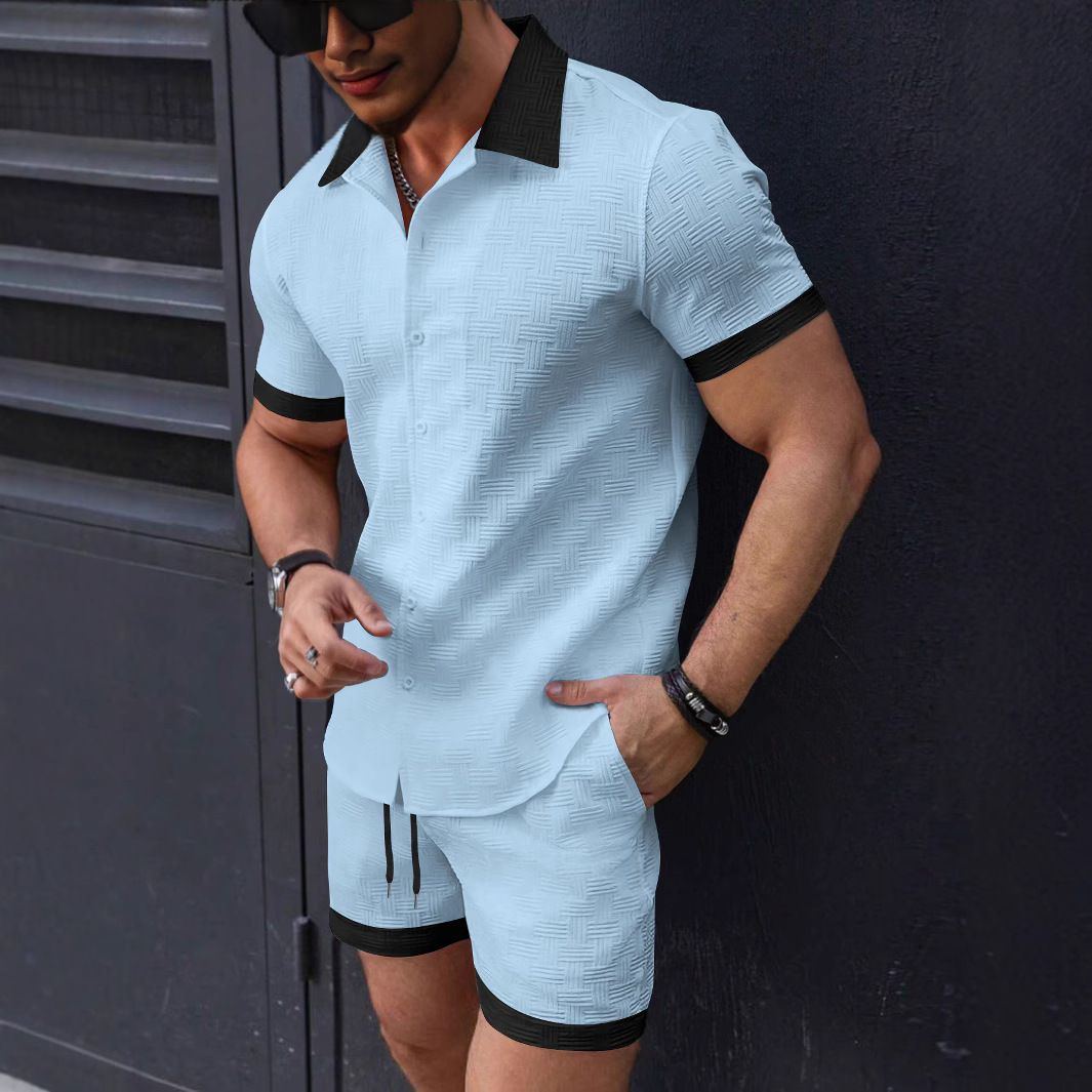 Setelan Pria Trendi Linen Keme - Summer Clothing Sets Men ulasan dan harga