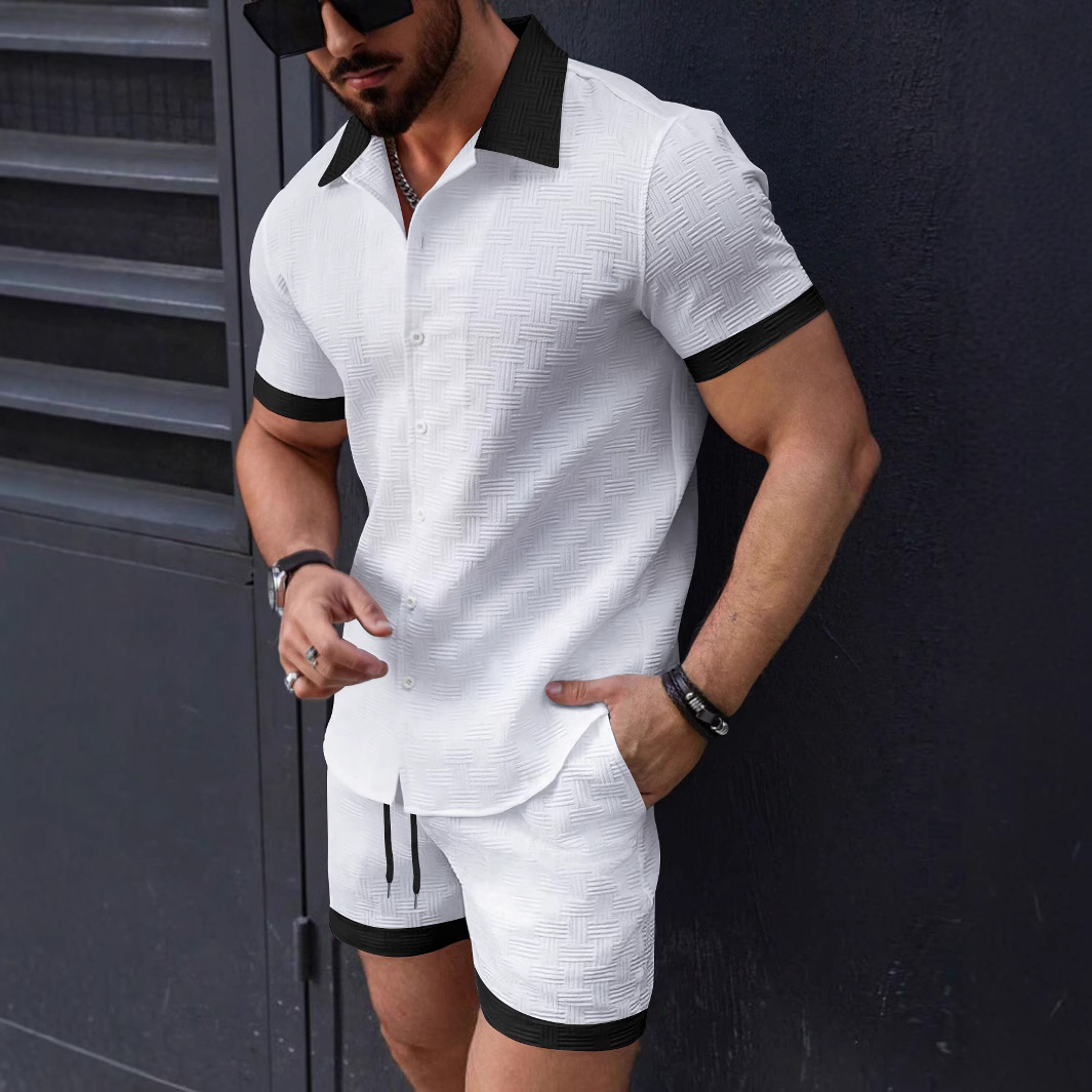 Setelan Pria Trendi Linen Keme - Summer Clothing Sets Men ulasan dan harga