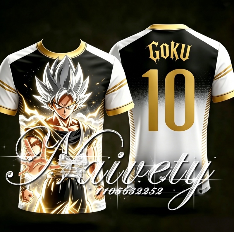 Kaos Jersey Sepak Bola Goku Dr - Summer Edition Clothing ulasan dan harga