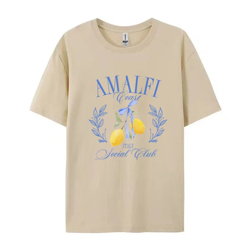 Kaos Motif Lemon Lengan Pendek - Summer Clothing Aesthetic ulasan dan harga