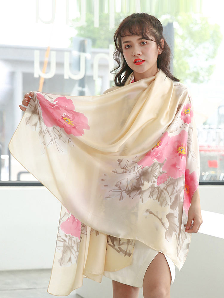 Syal Sutra Wanita Elegan Kuali - Sarong Pareo Wrap ulasan dan harga