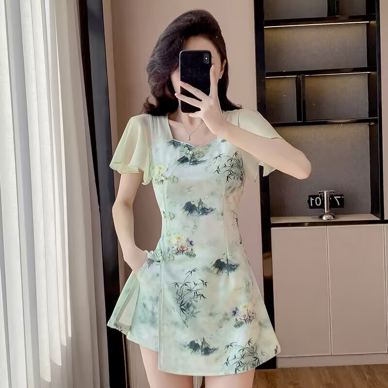 Gaun Temperamen Set Dua Potong - Summer Alt Clothing ulasan dan harga