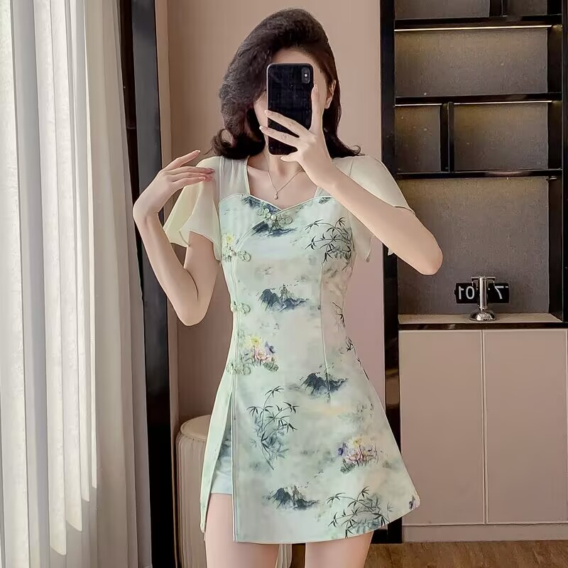 Gaun Temperamen Set Dua Potong - Summer Alt Clothing ulasan dan harga
