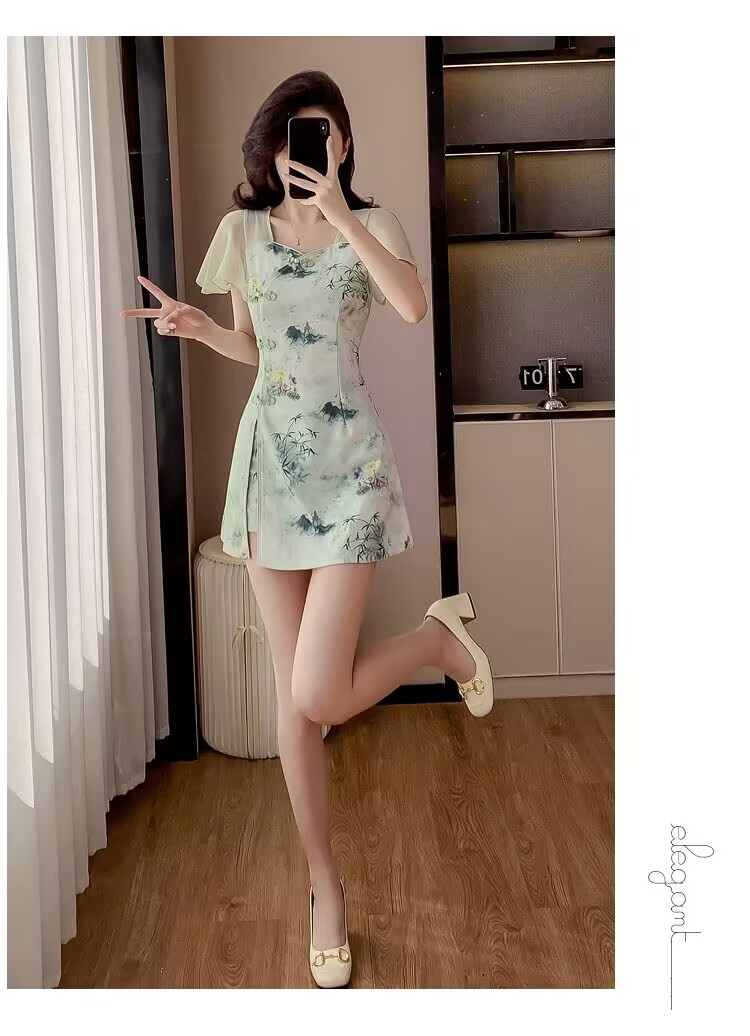 Gaun Temperamen Set Dua Potong - Summer Alt Clothing ulasan dan harga